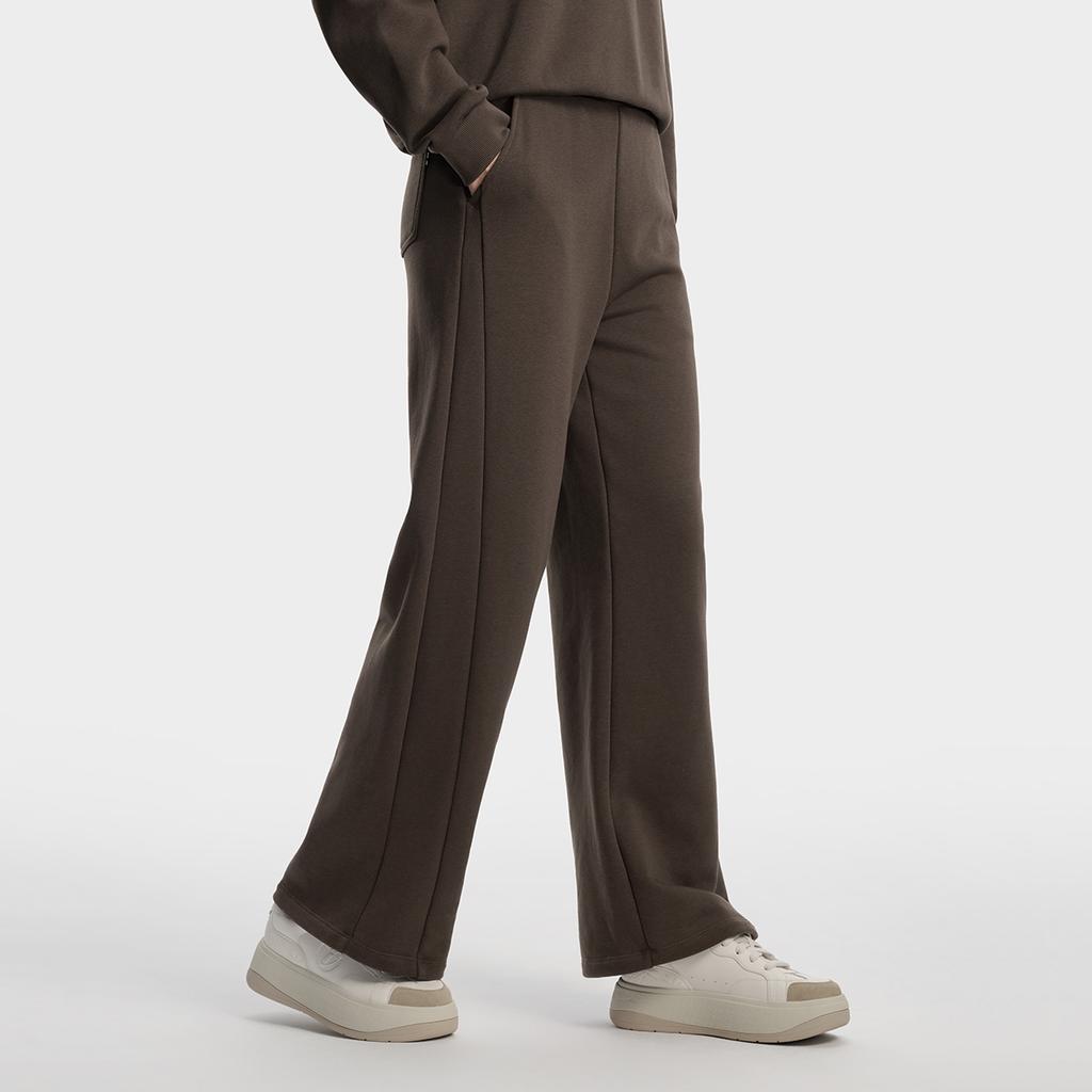 FILA Heritage Yodar Pants Fashion Classic Comfortable Elegant Versatile Casual Pants Women pants Rust-Brown F11W618611FBN