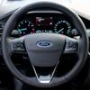 Car Steering Wheel Braid Cover  Leather 100% Fit For Ford Focus 4   Fiesta 2017- Tourneo 2018