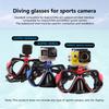 Dry Snorkel Set Diving Glasses Snorkel Swimming Earplugs Professional Snorkeling Set For Swimming Diving