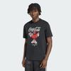 Adidas Originals X Coca Cola T Shirts Men's Black Crew Neck Moderate