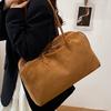Autumn Large-capacity Bowling Bag, Women's Commuter Tote Bag, Simple Underarm Bag, High-value Portable Bag