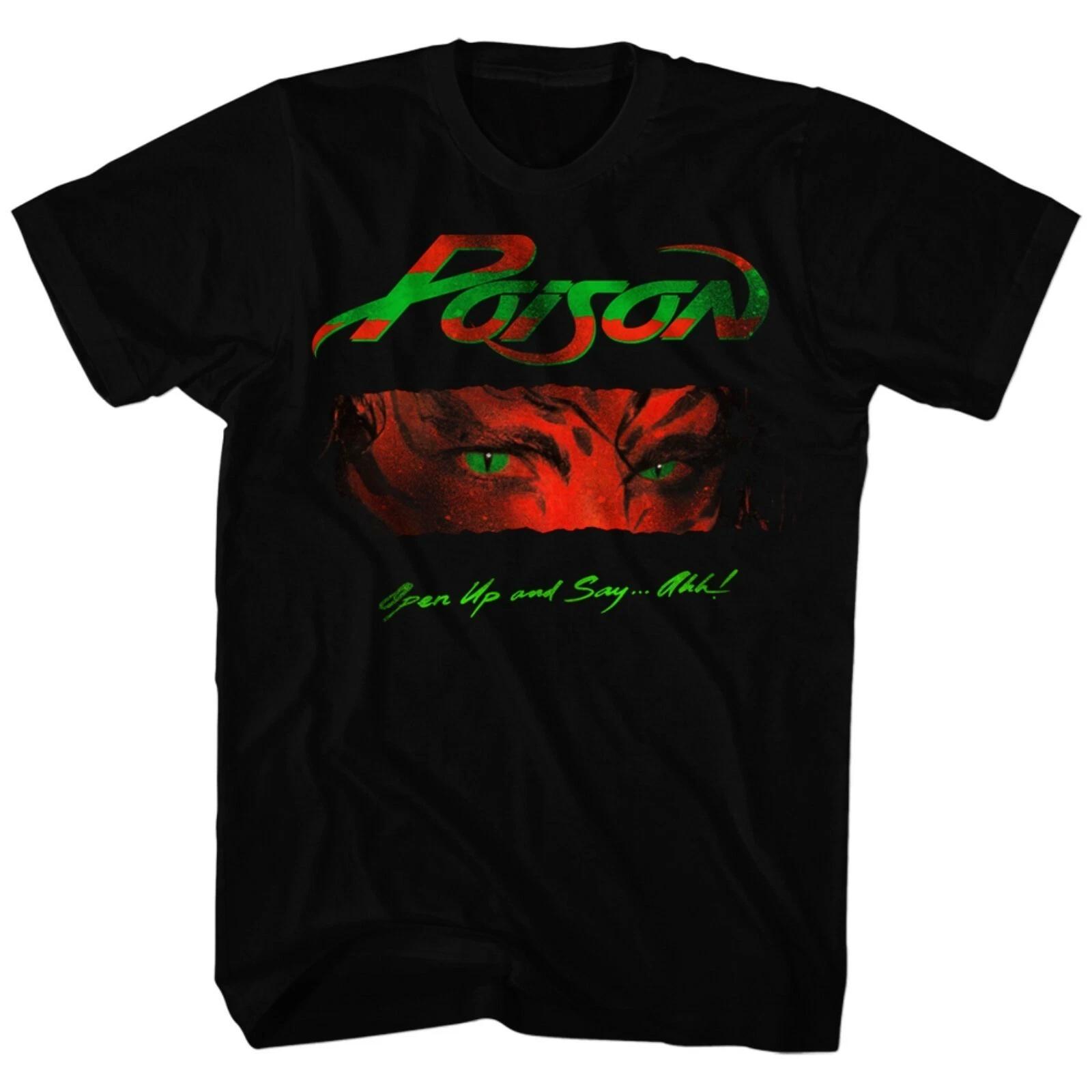 POISON cd cvr OPEN UP AND SAY AHH Official SHIRT XL new 4XL