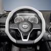 yxkpz10 Suitable for Nissan Premium Suede Snap-On Steering Wheel Cover, Non-Slip and Durable, Round and D-Shaped Steering Wheel Available for Qashqai 
