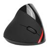 Vertical Mouse Black Wireless Office Gaming Rechargeable Computer Accessories HH‑111