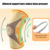 1pcs Professional Knee Brace with Patella Pad & Side Stabilizers, High-Elastic Compression Knee Sleeve for Fast Pain Relief