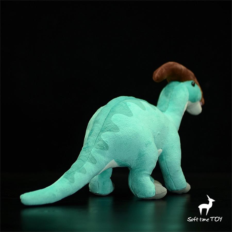 Realistic Parasaurolophus Plush Toy Dinosaur Peluche Jurassic Plushie Lifelike Dinosaurs Stuffed Animals Simulation Doll Toys