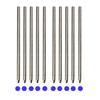5/10/50 PCS 67mm Pen Refill Metal Ballpoint Pen Refills Office School Supplies Stationery Gifts Blue Black Pen Refills