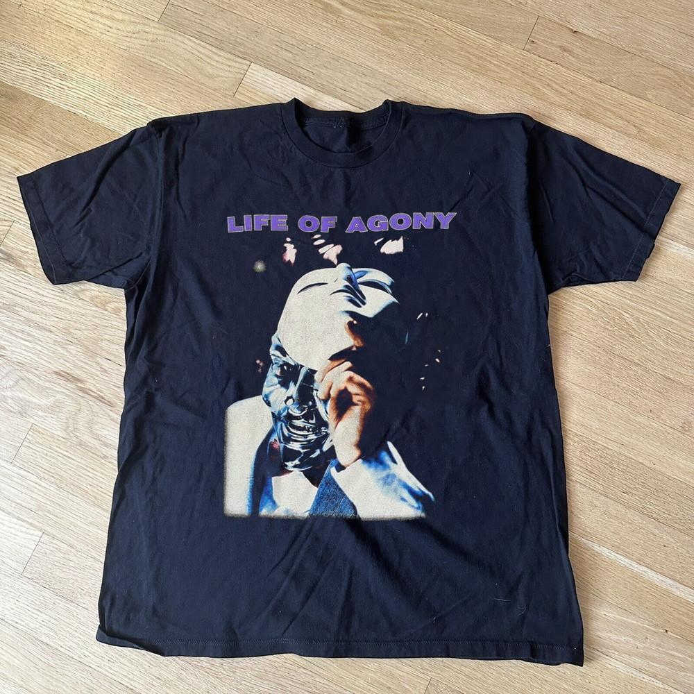 

Life Of Agony 1995 Ugly T-Shirt Short Sleeve Black All Size Shirt AG2135 Unisex T-Shirt XL