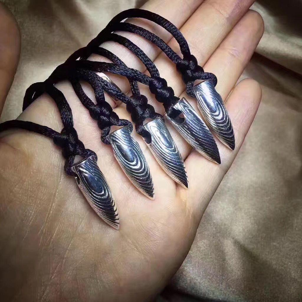 Wolf Warrior 2 Pendant Necklace: Wu Jing Retro Bullet Style for Men and Women