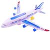 Electronic Airplane Toy with Music Autopilot Flash Sound Aircraft Automatic Rotation Plane Educational Toy Gift for Children