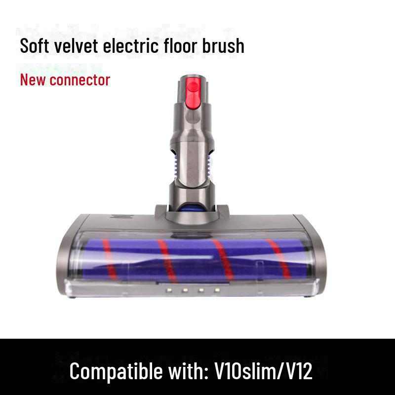 Compatible Dyson Vacuum Floor Brush Head for V6, V8, V10 - Electric Suction for Carpet and Hard Floors.