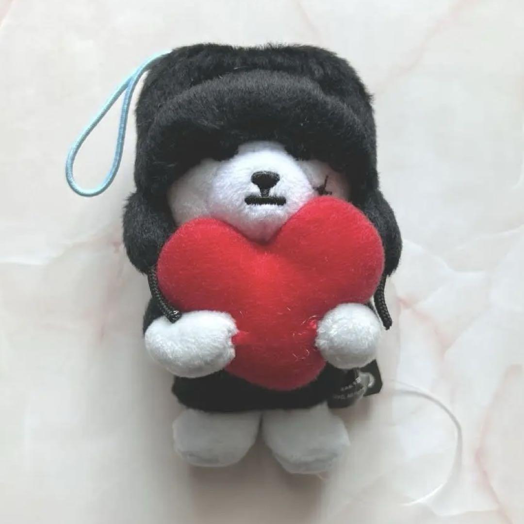 

[USED] BIGBANG G-DRAGON Jiyong Heart Hug Plush Bag Charm