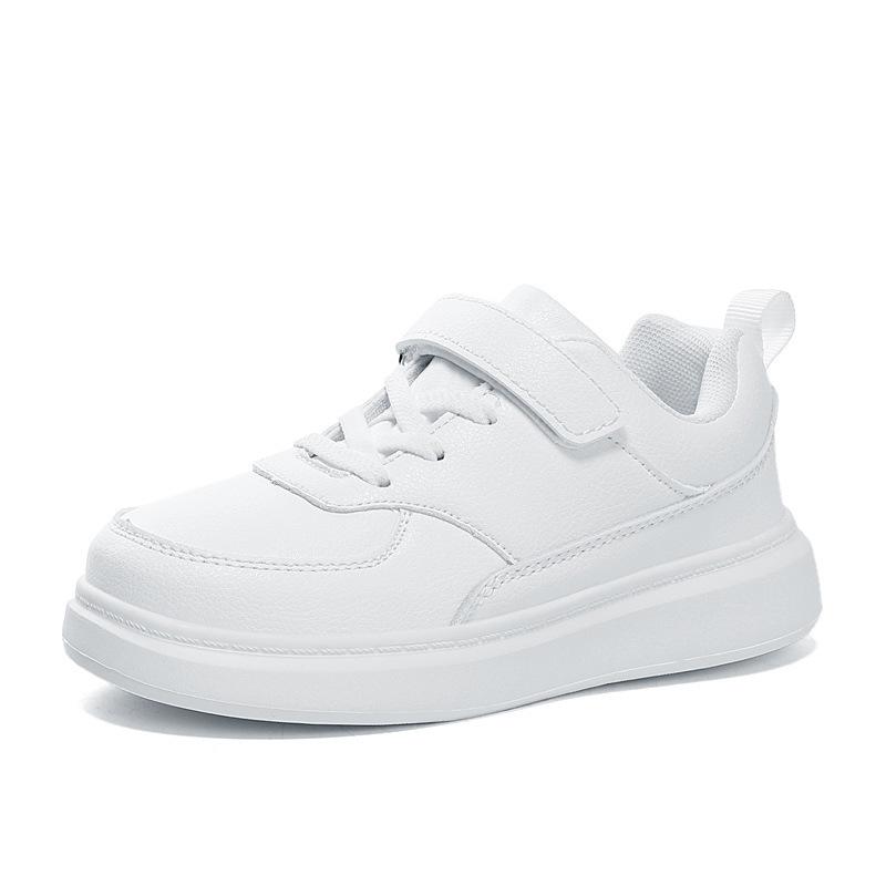 Classmates Children's Little White Shoes Boys' Shoes Students Girls White Sports Shoes