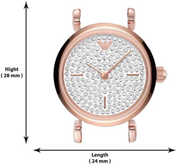 Emporio Armani AR11266 Officially Pink Gold Women's Watch, Imported,