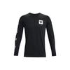 Under Armour Project T Shirts Men's Black Crew Neck Moderate Straight Fit 1367115-001