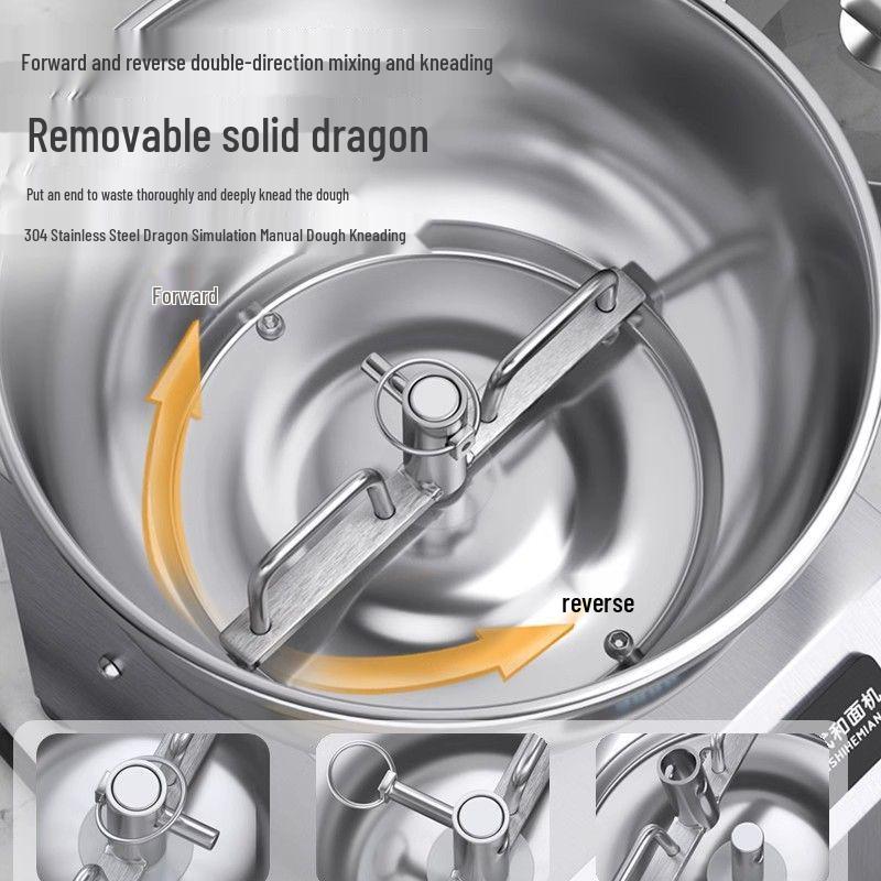 Compact Multi-functional Automatic Dough Mixer for Home Use