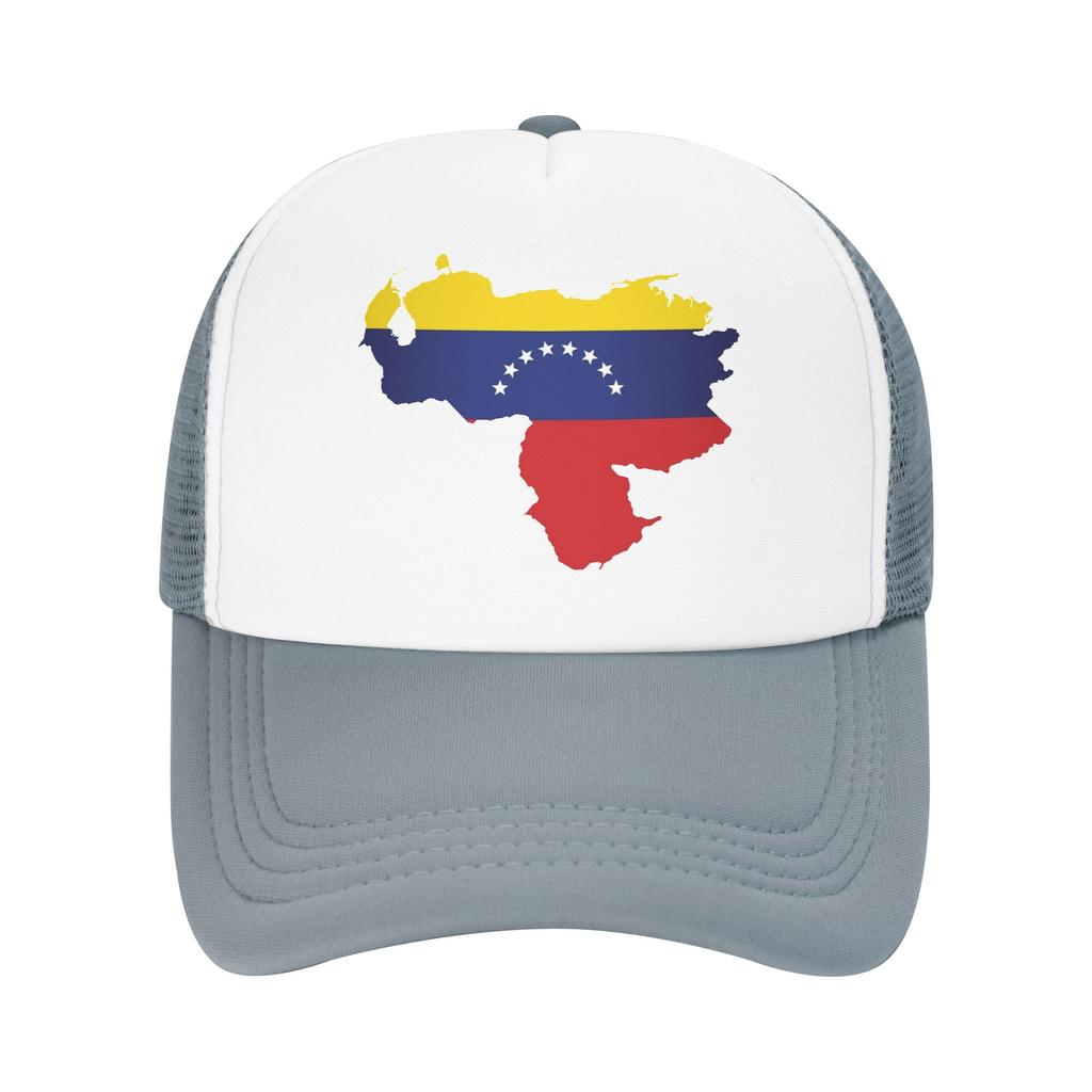 Venezuela Map Trucker Cap Adult HipHop Venezuelan Hats Trucker Hat Sports Cap Breathable Mesh Baseball Caps
