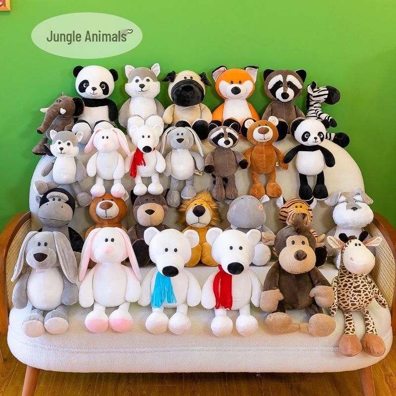 

Плюшевая игрушка «Трио джунглей»: Милая подушка-кролик 25cm, 0.1kg