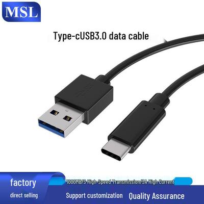 MSL USB 3.0 Type-C Universal Fast Charging and Data Transfer Cable for Computer, Phone, Tablet
