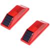 2pcs Double Side Warning LED Lamp Rechargeable Construction Obstacle Light  Car Accessories
