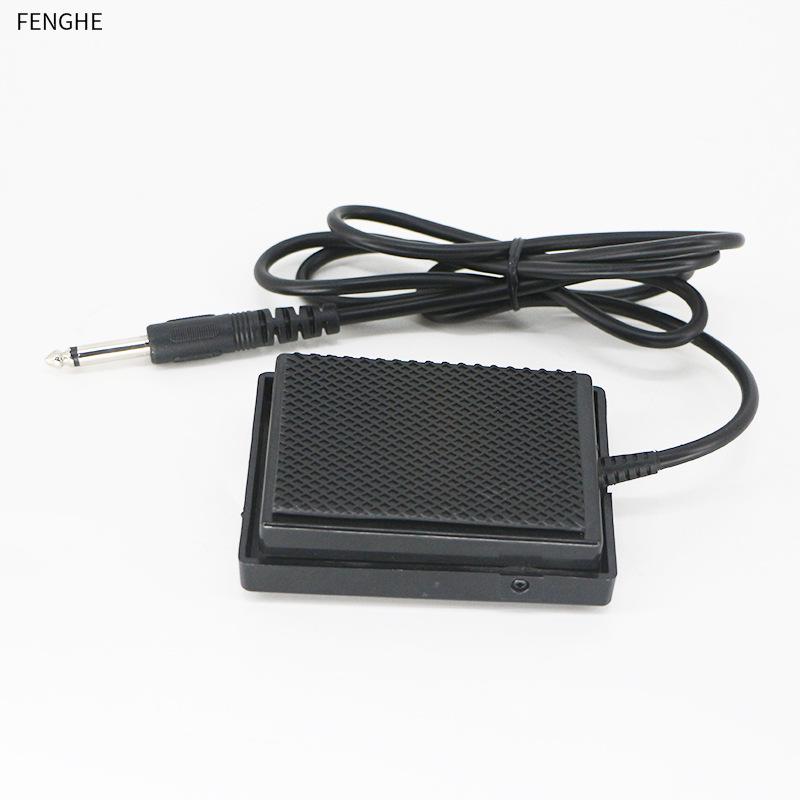 Electric Piano Sustain Pedal - Metal Keyboard Accessory for Musical Instruments