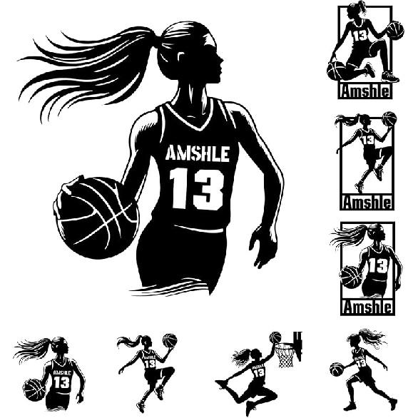 Personalized Baseball Player Wall Decal Custom Name Number Sports Wall Decal Sport Player Jersey Decal Sticker Gifts for Baseball Lover Decor for