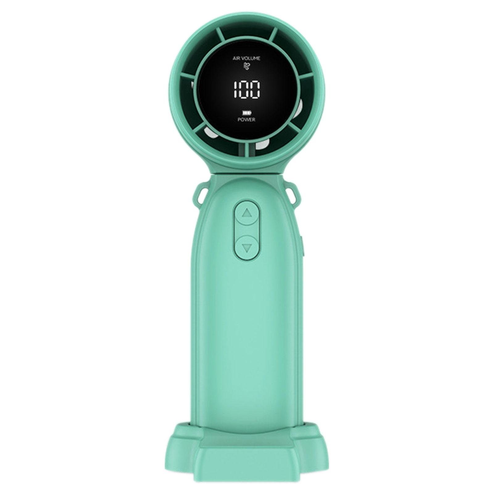 Portable Handheld Fan USB Rechargeable Quiet Operation Adjustables Speed For Dorm Room