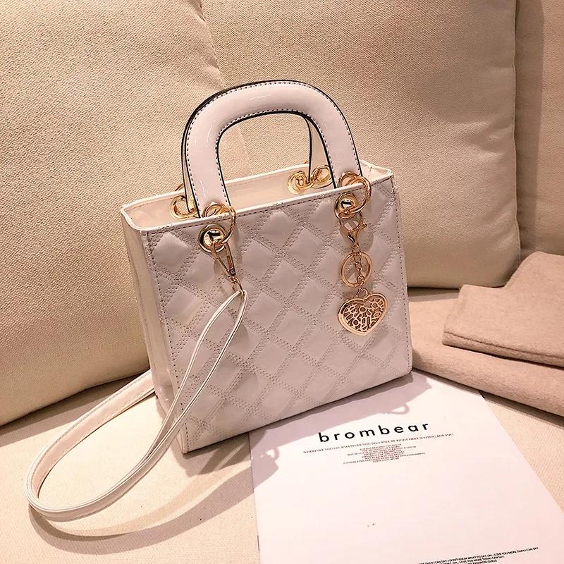 Geantă de umăr cu diamante strălucitoare pentru femei, geantă pentru fete, geantă de tip crossbody, geantă de mașină, cusut artizanat, pandantiv, decorare, material plutoniu