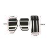 Car PedaIs for Peugeot 207 301 307 208 2008 308 408 for ClTROEN C3 C4 for DS 3 4 6 DS3 DS4 DS6 Pedal Pads Cover Accessories