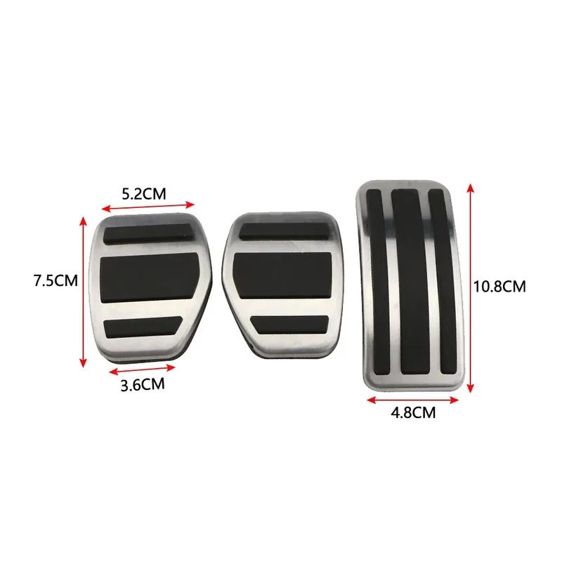 Car PedaIs for Peugeot 207 301 307 208 2008 308 408 for ClTROEN C3 C4 for DS 3 4 6 DS3 DS4 DS6 Pedal Pads Cover Accessories