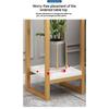 Indoor Stainless Steel Flower Shelf Nordic Simple Decoration Iron Art Plant Rack Balcony Floor-standing Flower Pot Stand