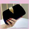 Luxury Velvet Handheld Clutch For Women With Phone Pocket And Elegant Design
