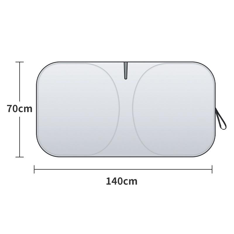 Thickened Windshield Sunshade Umbrella - Heat Insulation & Sun Protection