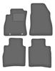 Velour Graphite Car Mats For: Nissan Pulsar C13 Hatchback (2014-)