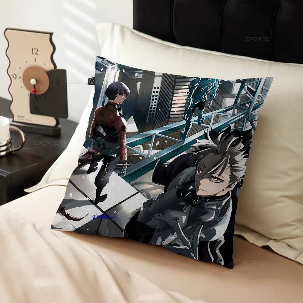 Animation IInvincibles Cushion Cover Car Throw Pillow Case For Sofa Car Christmas Gift Xcm Xcm