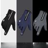 Waterproof Gloves Outdoor Waterproof Gloves Ski Touch Screen Winter Men and Women Windproof Warm Fleece Reflective Riding Zipper