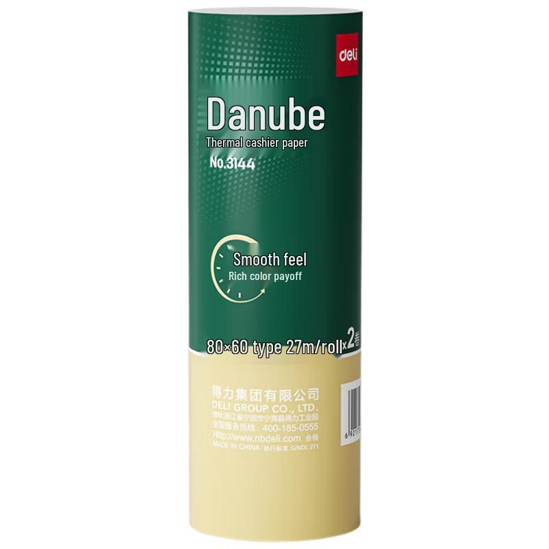 Deli 3144 Thermal Receipt Paper 80x60mm