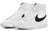 Nike Blazer Mid 77 Next Nature Biały Czarny Damskie DO1344-101