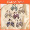 Fashion Glitter Leaf Earrings For Women With Dangle Design In Autumn