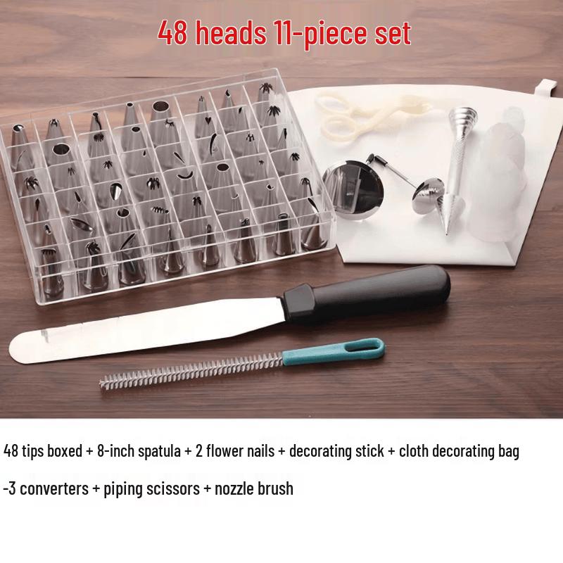 Stainless Steel Cake Decorating Nozzle Set