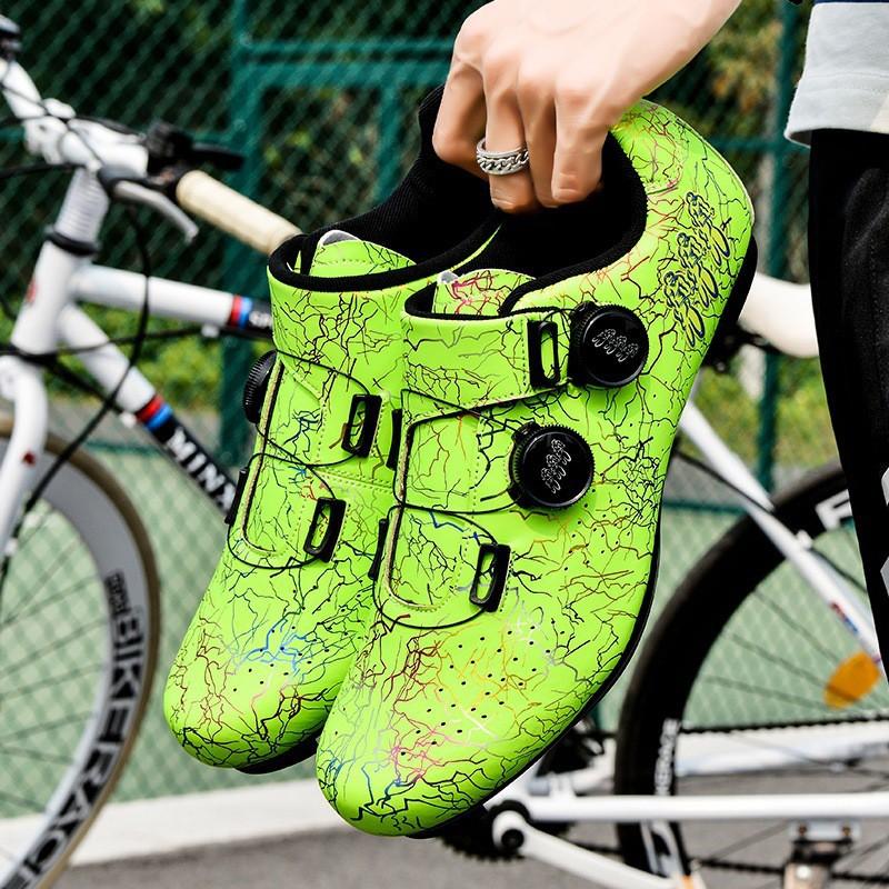 Road Mountain Bike Cycling Shoes With Locking Cleat System Stiff Sole Breathable Lightweight Men Women