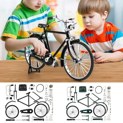 Retro Styl Dva Osm Barů Staromódní Model Slitinová Ozdoba