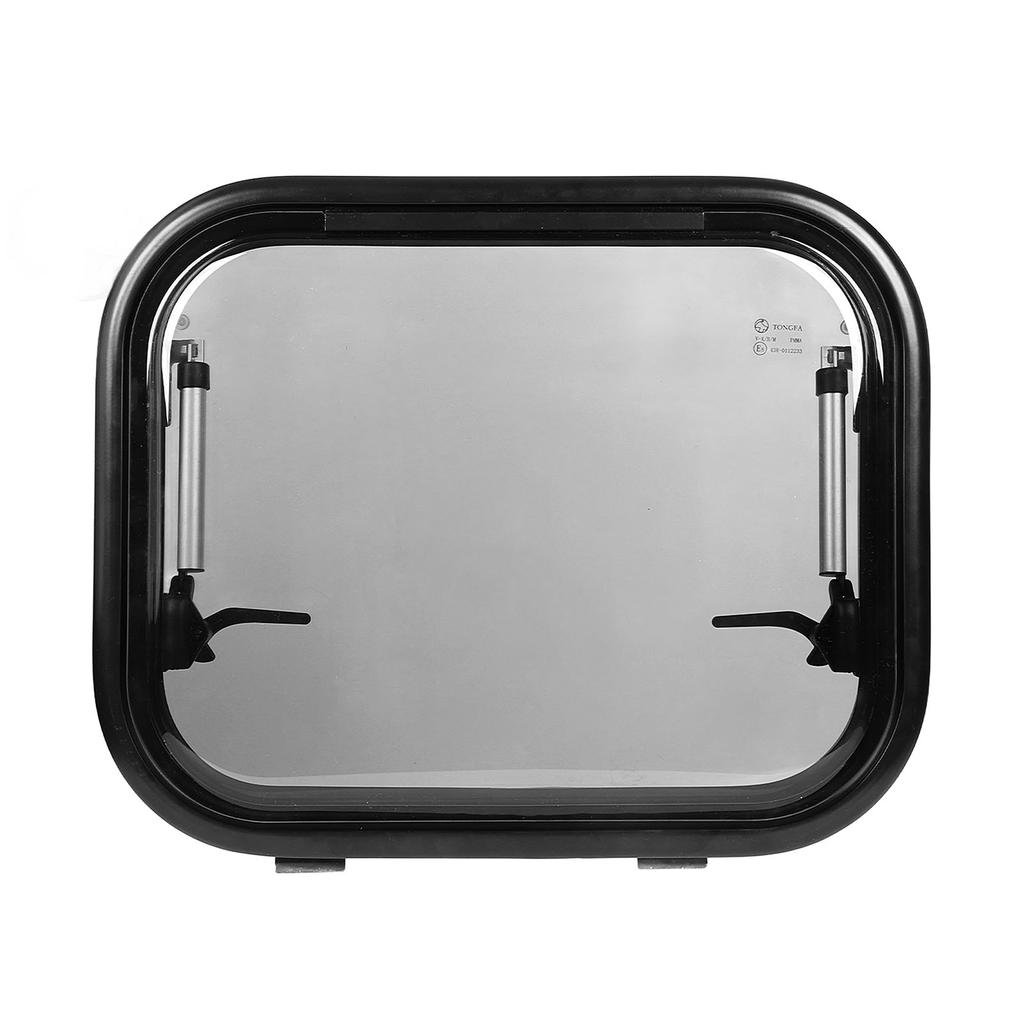 RV Window Aluminum Alloy 45° Maximum Opening Angle RV Push Out Window for RV Camper Trailer Van