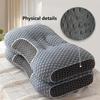1 ks Ergonomický polštář na krk Ulevuje od bolesti krku Ortopedická podpora Prodyšný pro spáče na boku a na zádech Domácí polštář