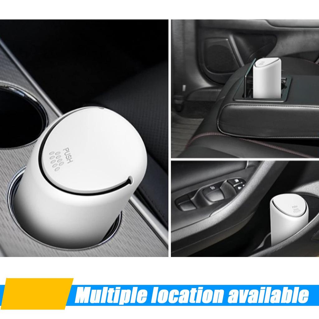 Auto Car Garbage Can Car Trash Can Silicone Garbage Dust Case Holder Rubbish Bin Auto Organizer Storage Box Car Accessories