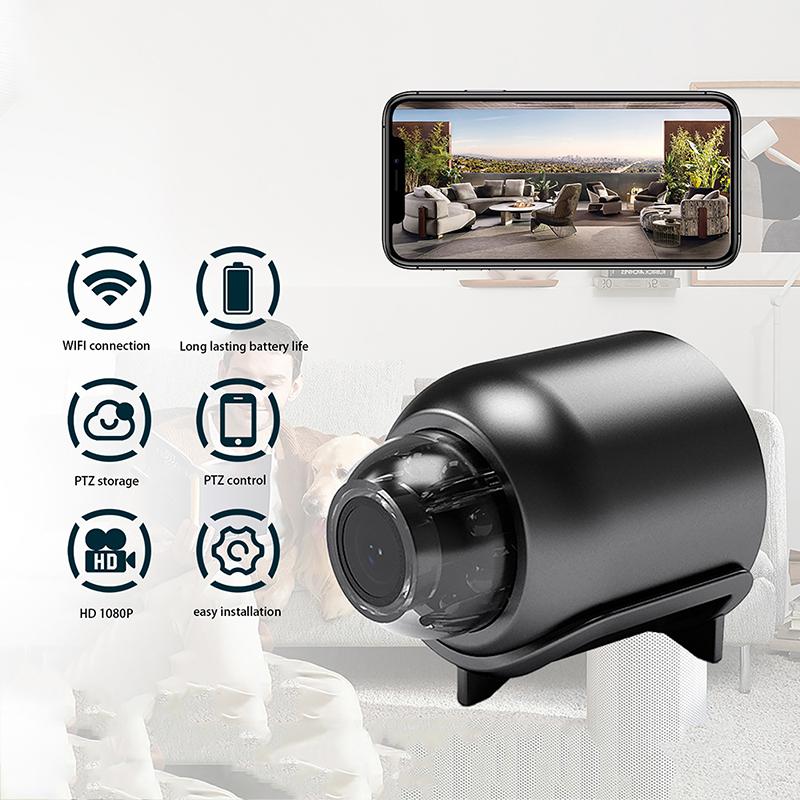 Mini-Kamera, kabellose HD-Kamera, Mikro-Camcorder, geheimer Audiorecorder, DVR-Cam, Action-Cam