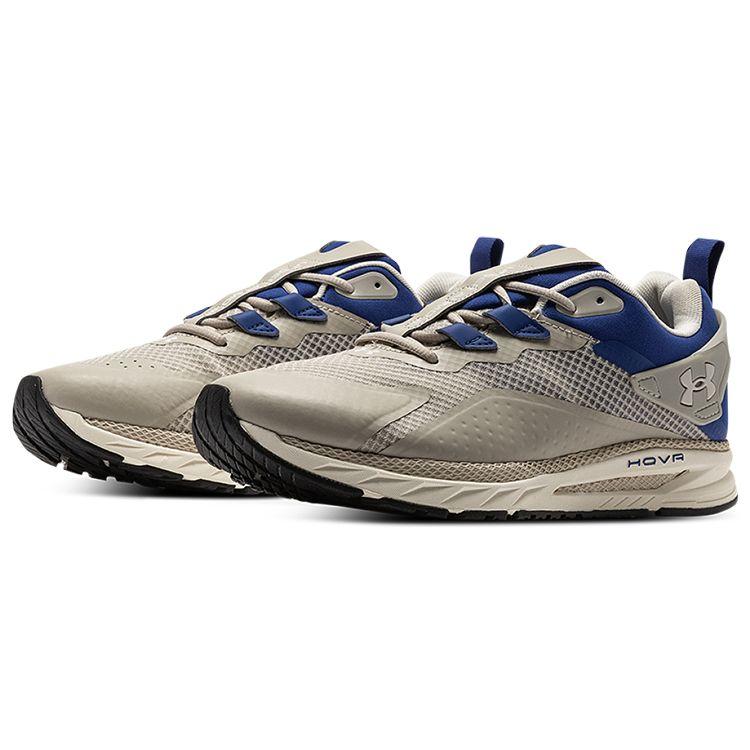 Under Armour Men's HOVR Flux Movement Running Shoes Khaki Base Royal 3025354-200