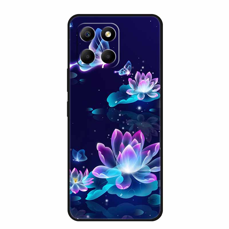 Soft Silicone Covers For Honor X8 5G Case x8 X8A 4G Wolf Lion TPU Back Covers For Huawei Honor X8 Phone Cases HonorX8A Coque Bag