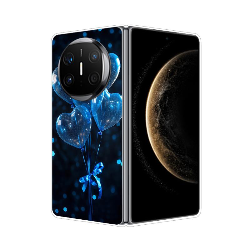 For HuaWei Mate X6 Case Marble Soft Hard PC Shell Back Cover For HuaWei Mate X3 X5 X6 X2 Full Coverage Phone Shell MateX6 Capa