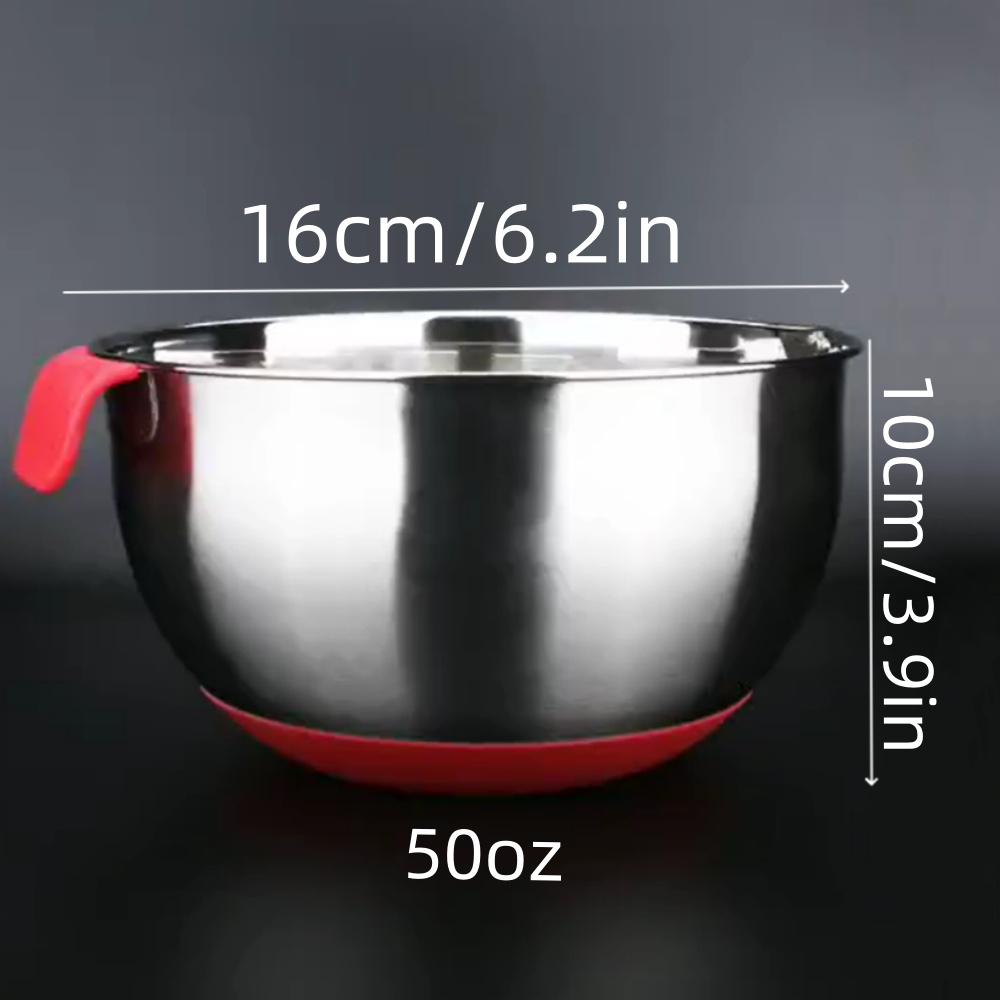 

1 шт. миска с ручкой, венчик для яиц из нержавеющей стали, миска для выпечки и смешивания, салатник с силиконовым основанием, другие инструменты для яиц